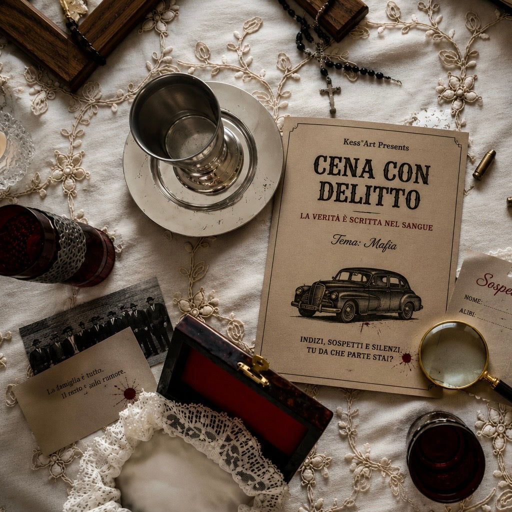 Cena con delitto tema Mafia - Meraviglioso - 55€