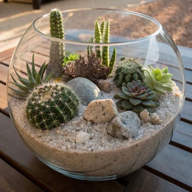 Terrarium tropicale a Satori