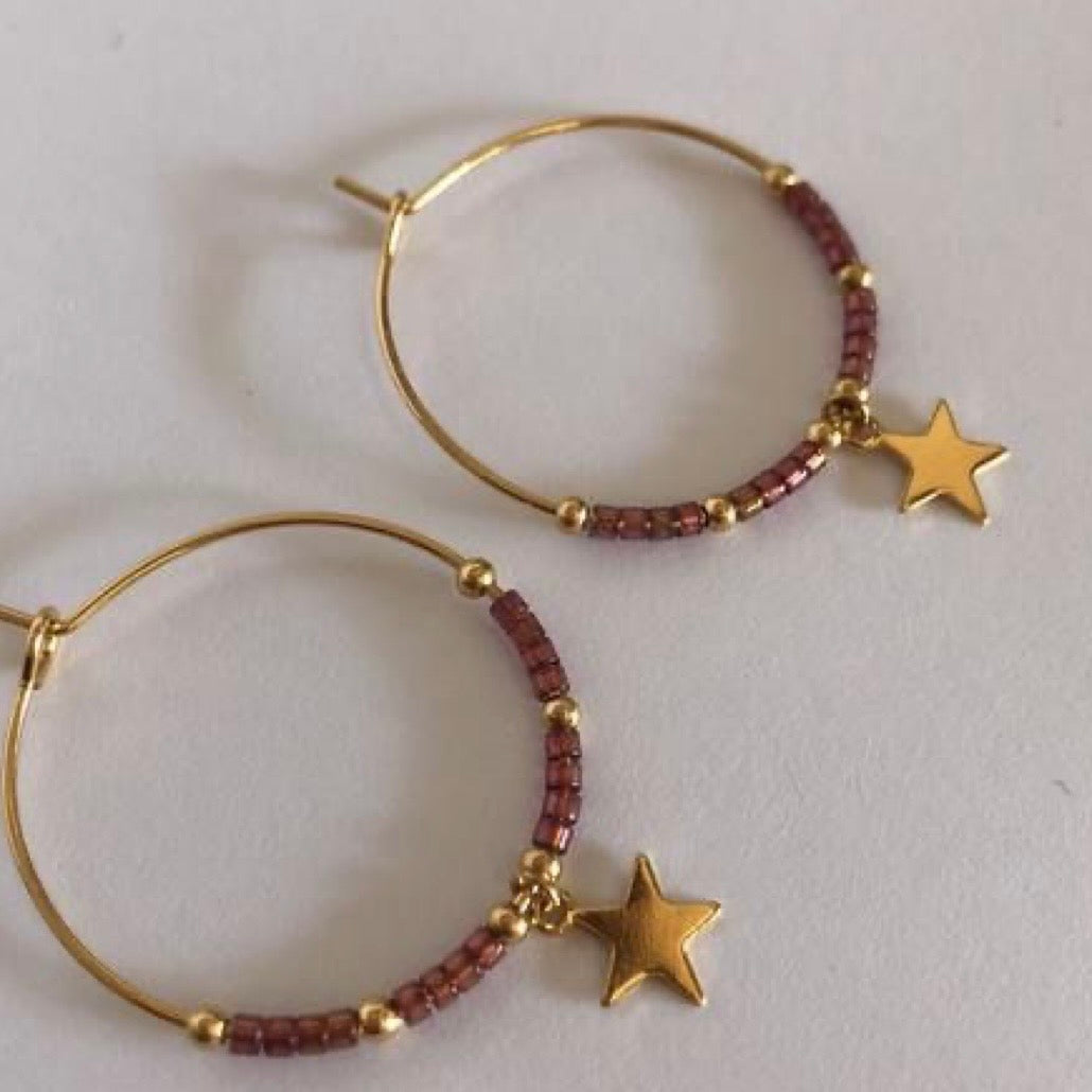 Creazione Hoop earrings e Sushi a Satori