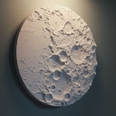 Creazione della Luna – experience di pittura materica
